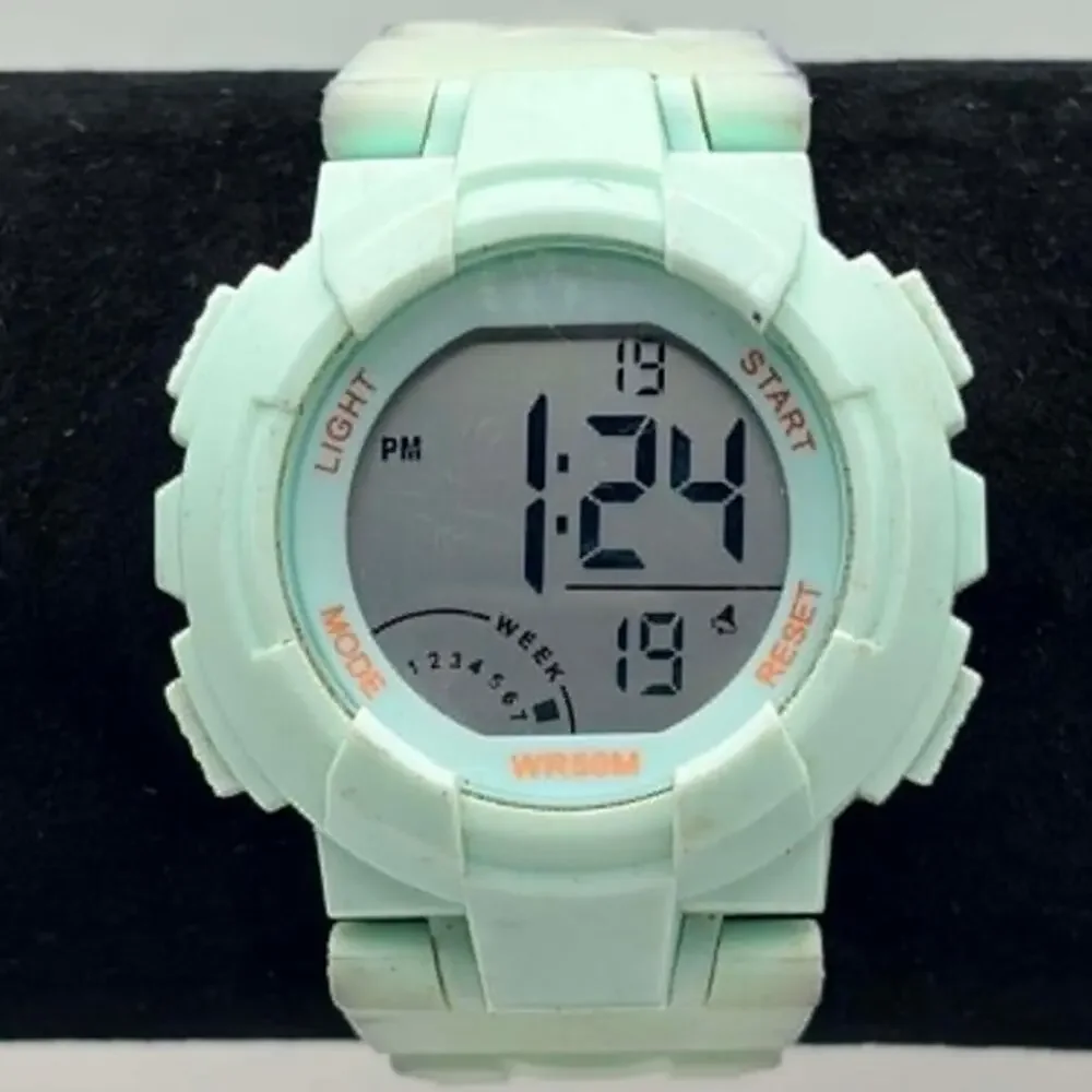 Turquoise Digital Watch